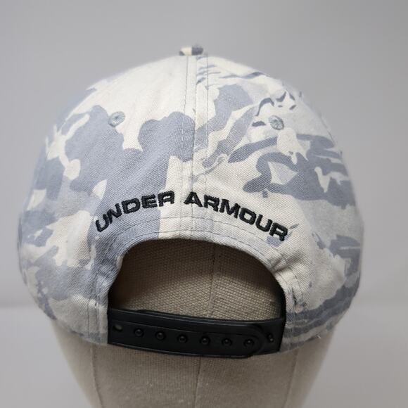 Under Armour Snapback Cap Multi One Size Adjustable Embroidered Camo 6 Panel - Picture 6 of 9